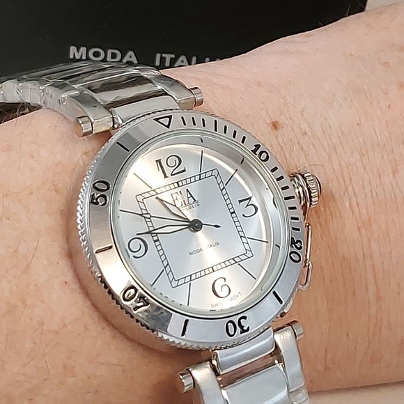 EA OROGIO Moda Italia Women's watch stainless stee - Picture 6 of 9